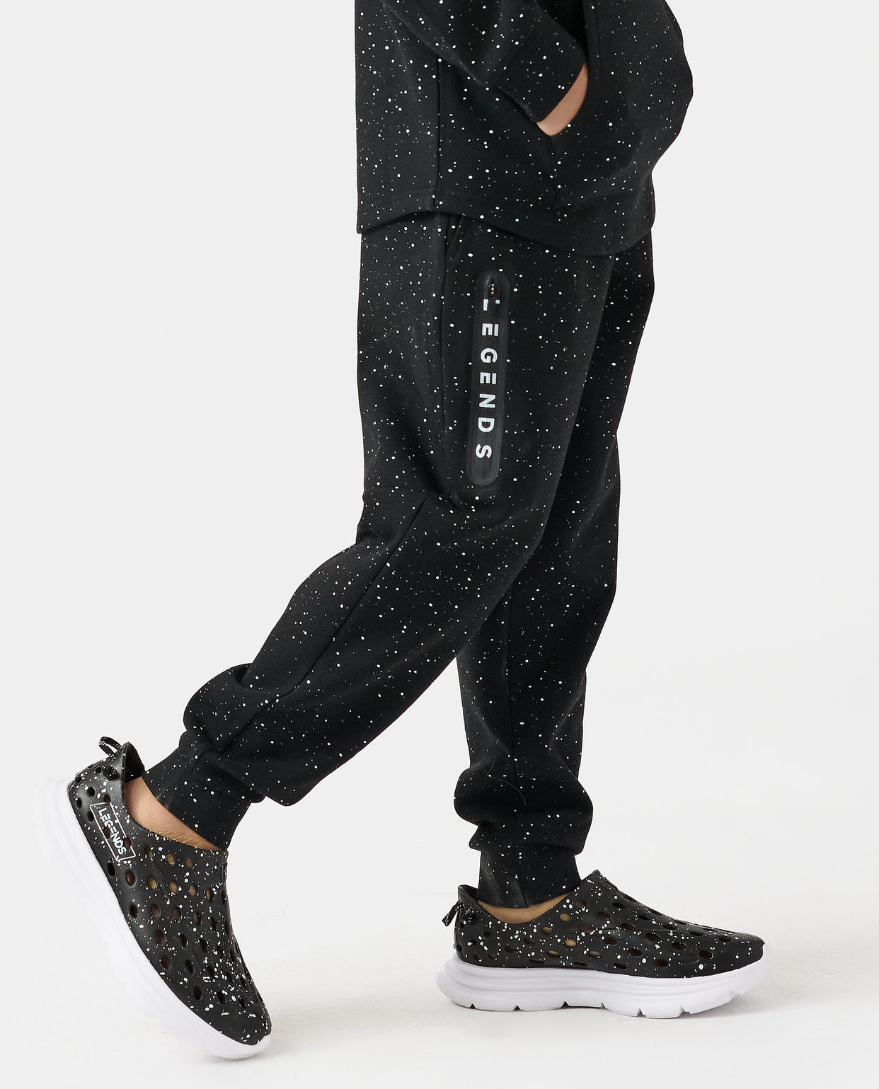 Little Legends Hawthorne Tech Jogger Infinity Splatter