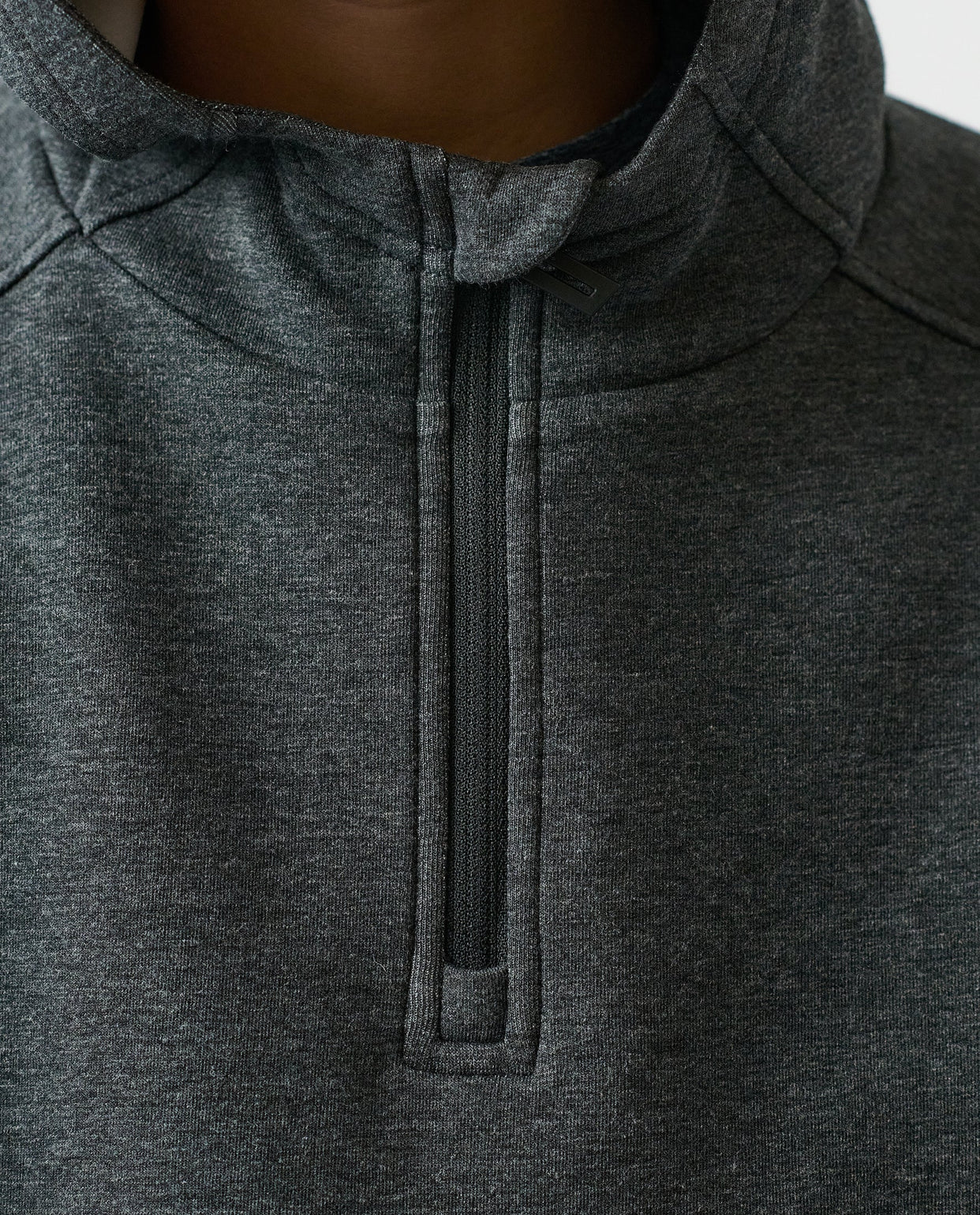 Little Legends Hawthorne Tech Quarter Zip Black Heather