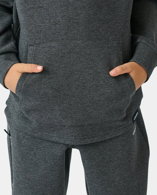 Little Legends Hawthorne Tech Quarter Zip Black Heather