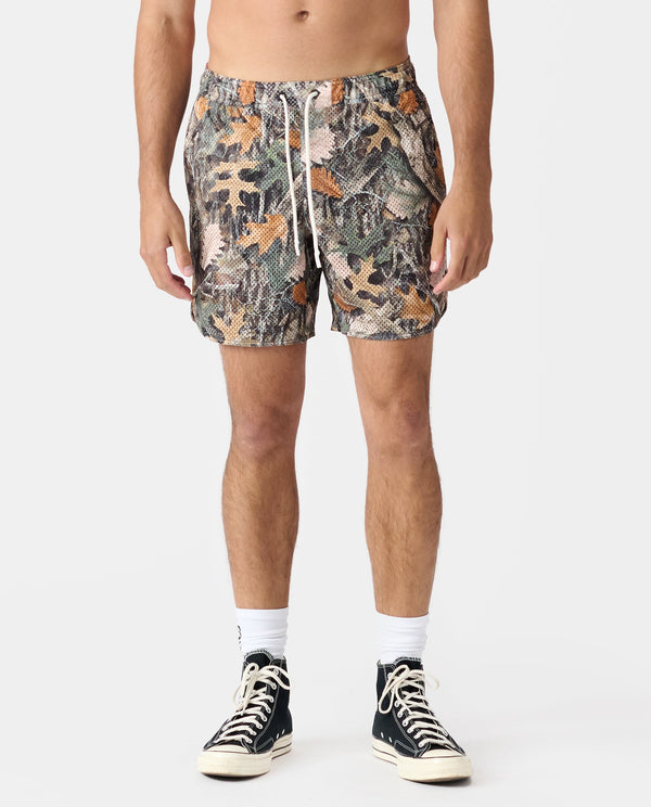 Luka Mesh Short Forest Camo