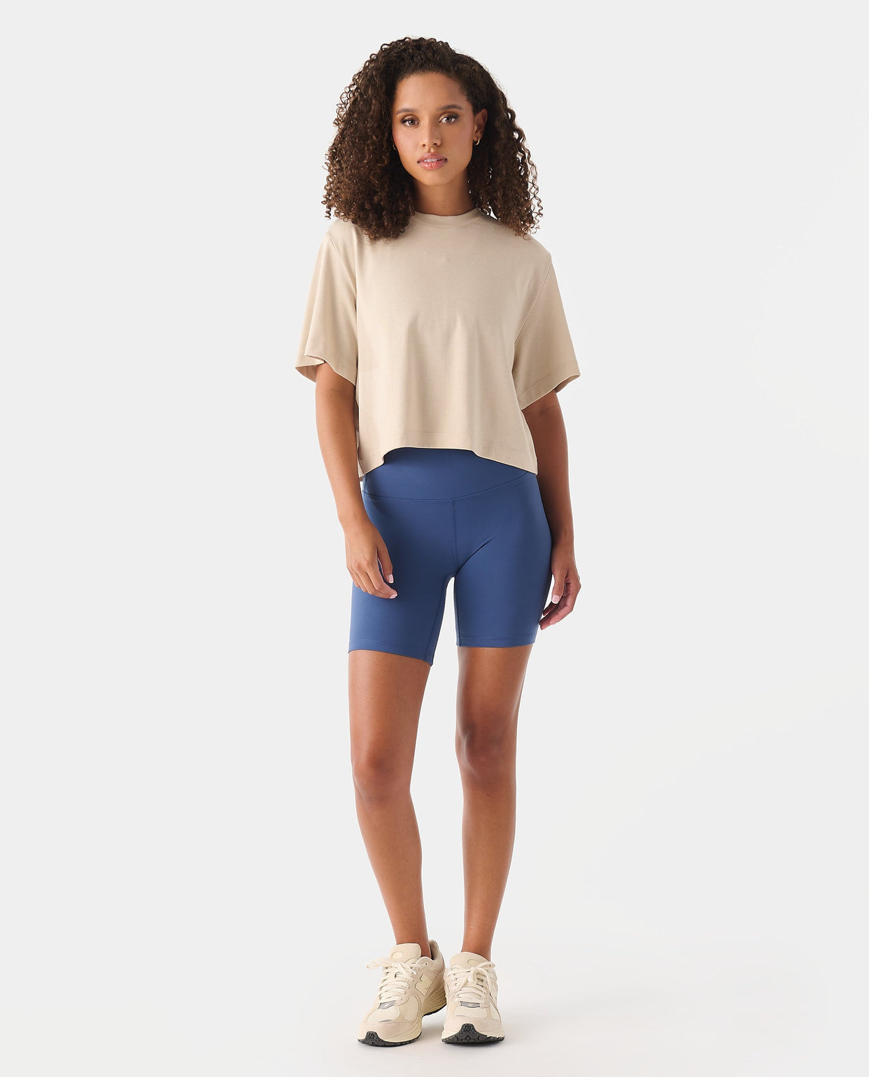 Milo Cropped Tee Dune