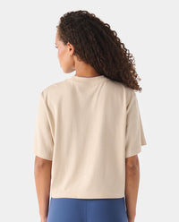 Milo Cropped Tee Dune