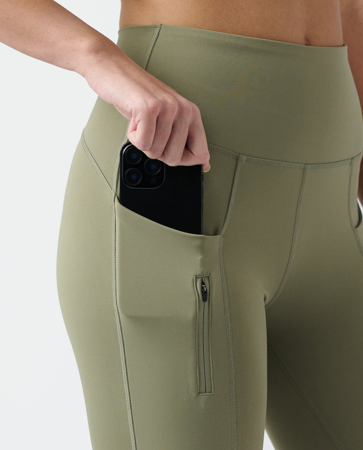 Noa Pocket Legging Thyme