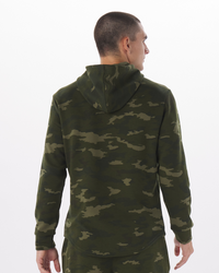 Hawthorne Tech Hoodie Green Camo Heather