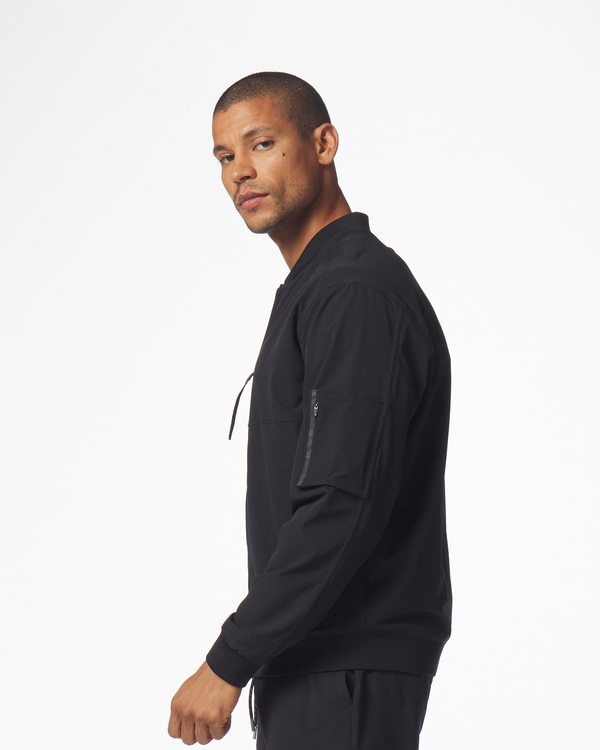 Carson Bomber Jacket Black