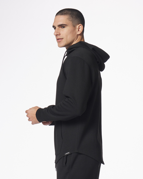 Hawthorne Tech Hoodie Black Heather